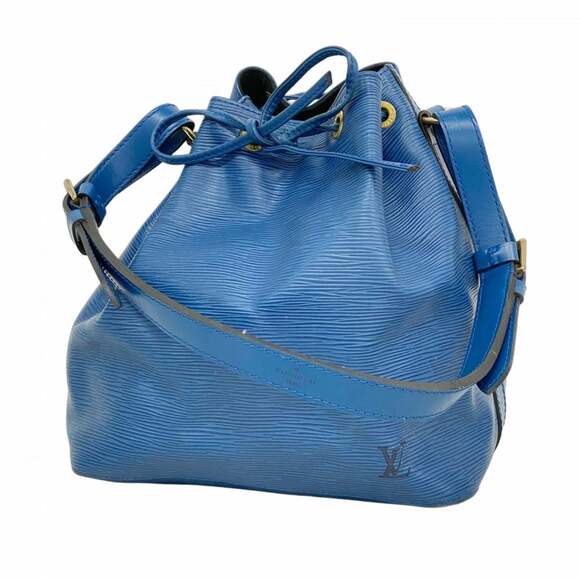 Louis Vuitton Epi Petit Noé Shoulder Bag M44105 Toledo Blue (Women's)